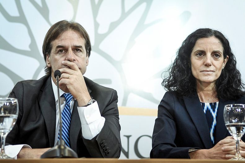 Lacalle Pou y Arbeleche en la transición antes de asumir el gobierno, en 2019
