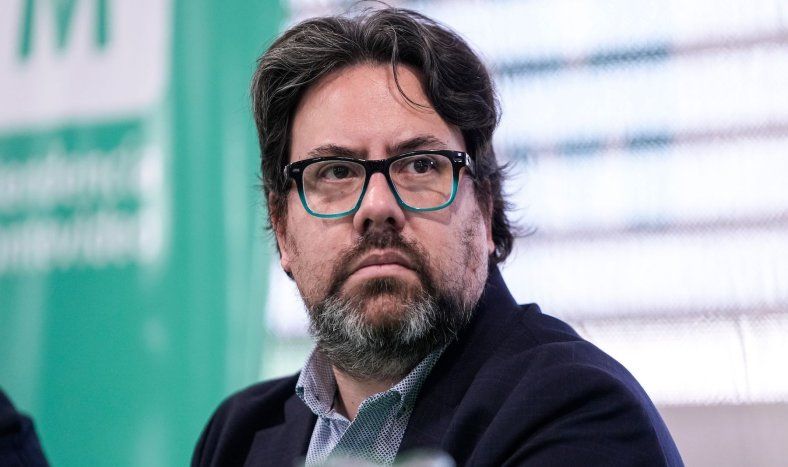 Intendente Mauricio Zunino en la Expo Regional de Alimentos, en la Unidad Agroalimentaria de Montevideo