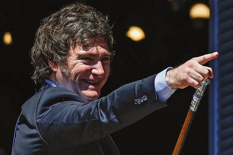 Javier Milei, presidente argentino
