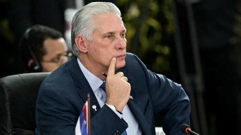 El presidente de Cuba, Miguel Díaz-Canel.
