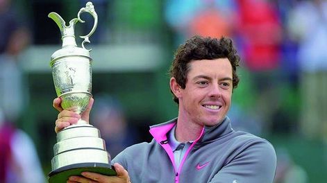 imagen de El norirlandés Rory McIlroy marcó un nuevo hito en la historia  del golf al ganar el British Open disputado en el Royal Liverpool