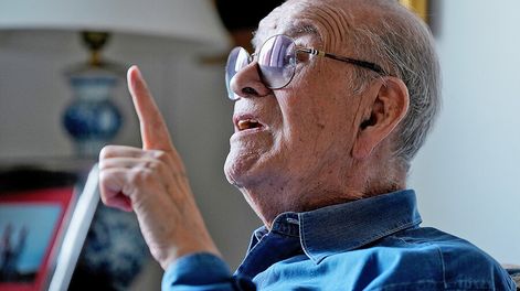 Búsqueda | José Gamarra durante su encuentro con Búsqueda. Foto: Javier Calvelo, adhocFOTOS