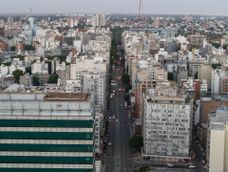 Vista aérea de la ciudad de Montevideo Vista aérea de la ciudad de Montevideo