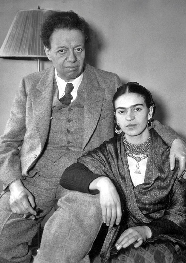 Frida Kahlo y Diego Rivera 2