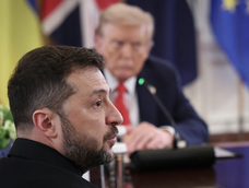Volodímir Zelenski y Donald Trump.