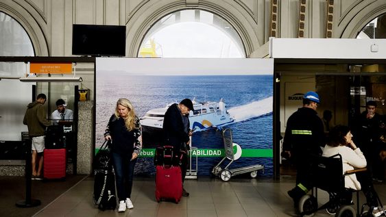 Terminal de Buquebus del Puerto de Montevideo.