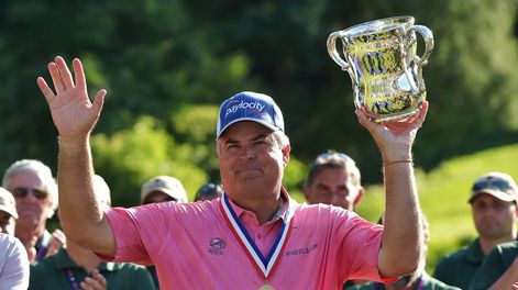 imagen de Con un muy buen rendimiento, el norteamericano Kenny  Perry se impuso en la 38ª edición del US Senior Open