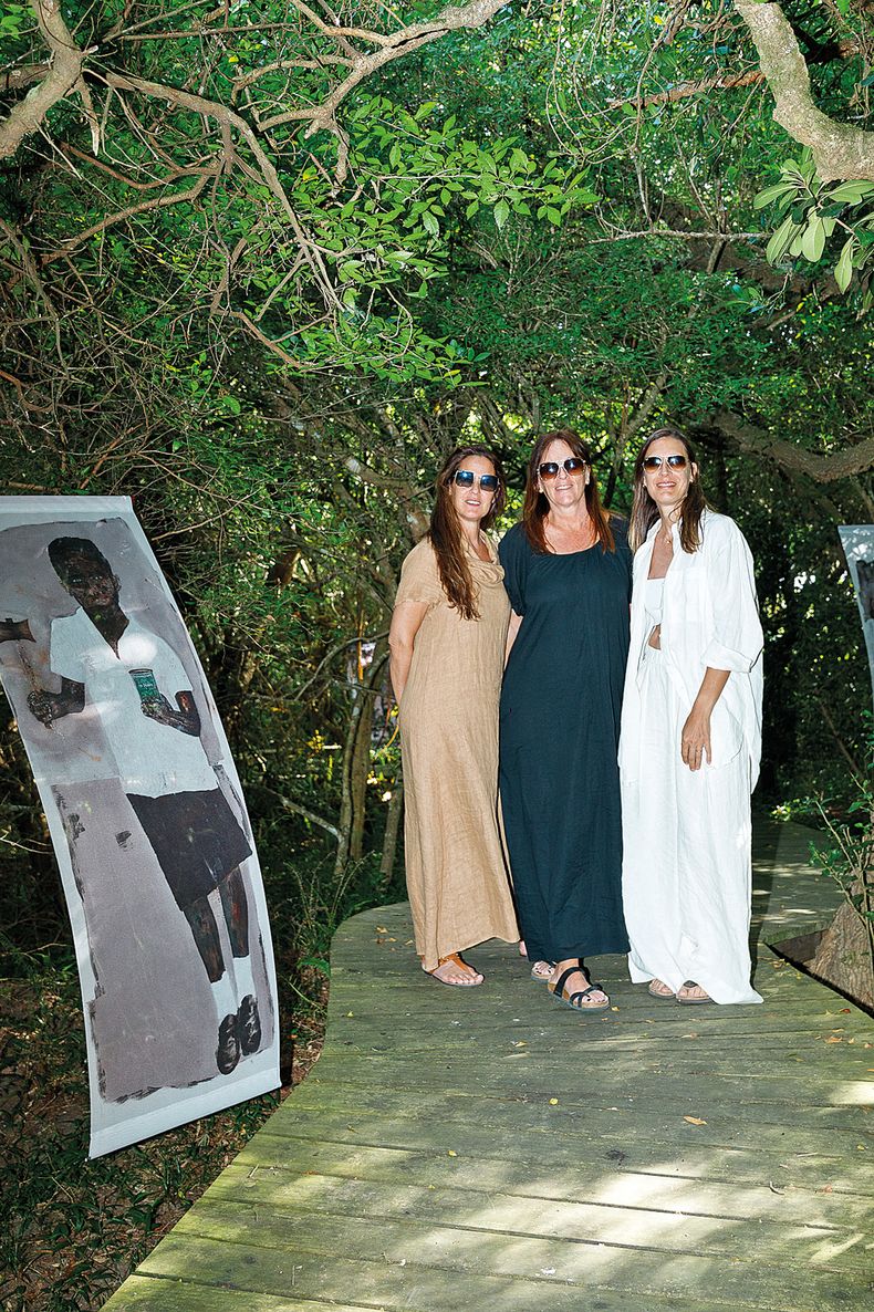 De Grupo Enfoco Art: Verónica Campos, Carolina Tumbarello y Lala Bocci