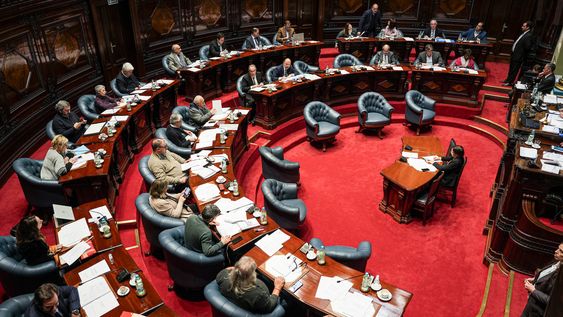 Sala de Senadores del Palacio Legislativo en Montevideo Sala de Senadores del Palacio Legislativo en Montevideo
