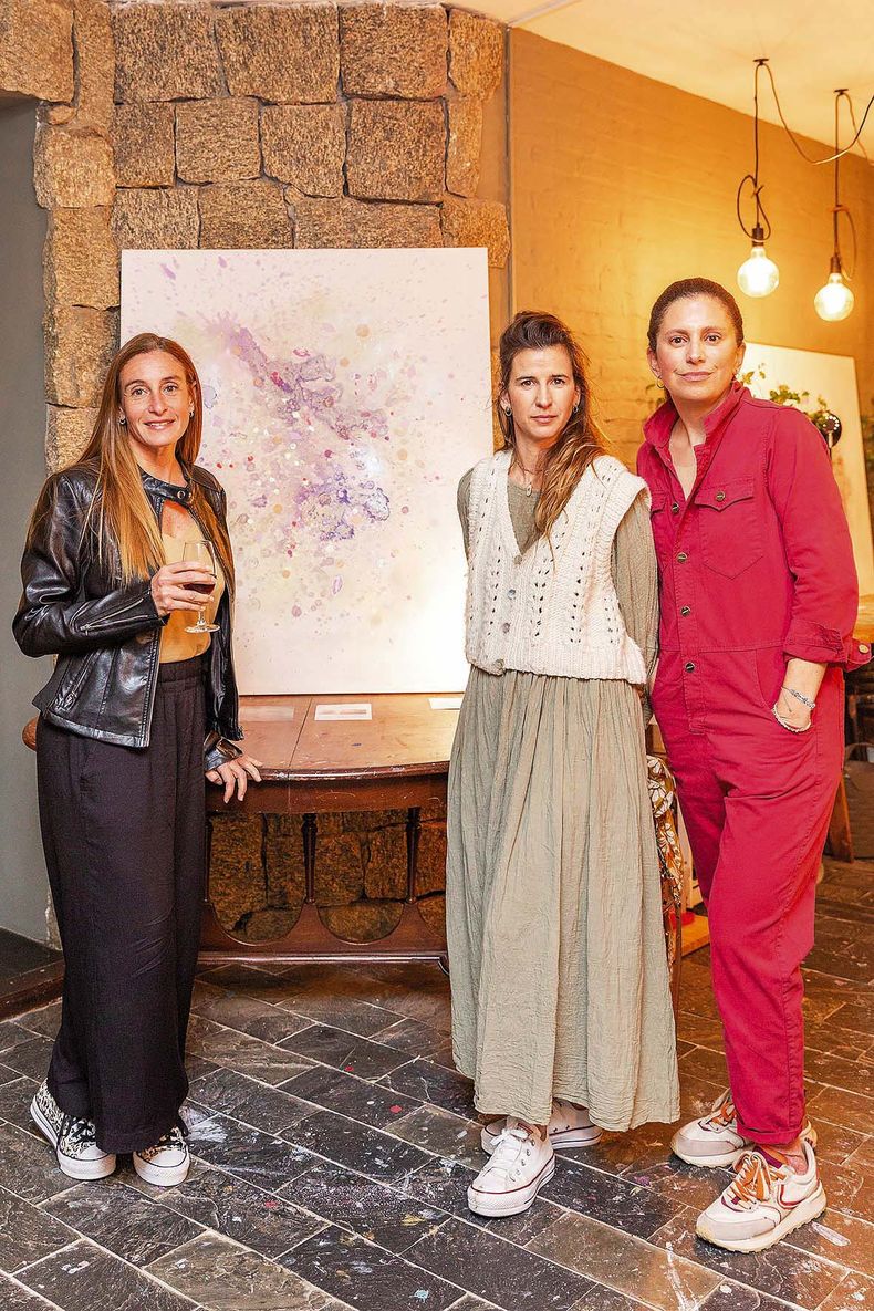 Soledad Capurro, Luciana Obes y Manuela González