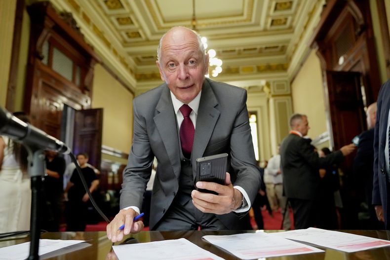 El diputado Gustavo Salle