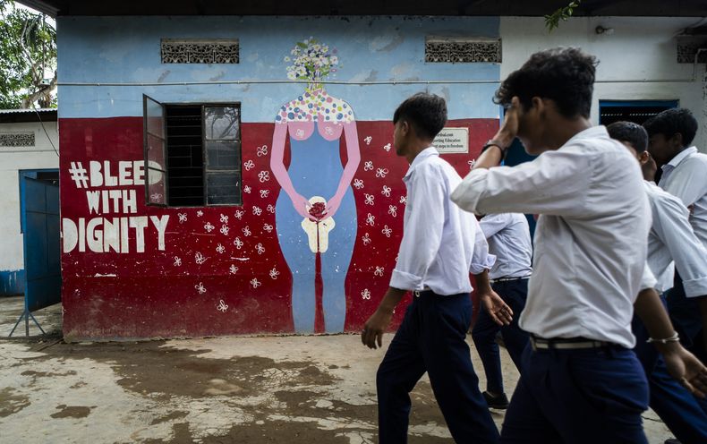 India celebra el Día de la Higiene Menstrual para romper con el estigma asociado a la menstruación.