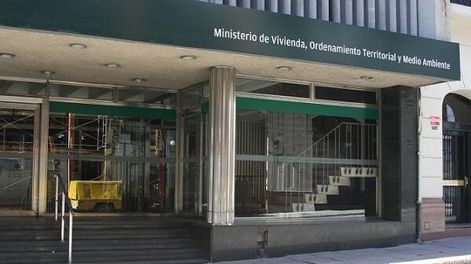 Fachada del Ministerio de Vivienda