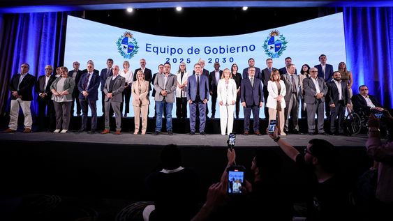 Los integrantes del próximo gabinete de gobierno Los integrantes del próximo gabinete de gobierno