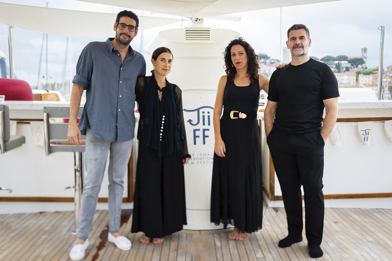Socios de JIIFF: Martín Cuinat, Fiona Pittaluga, Mariana Rubio Pittaluga y Pablo Mazzola