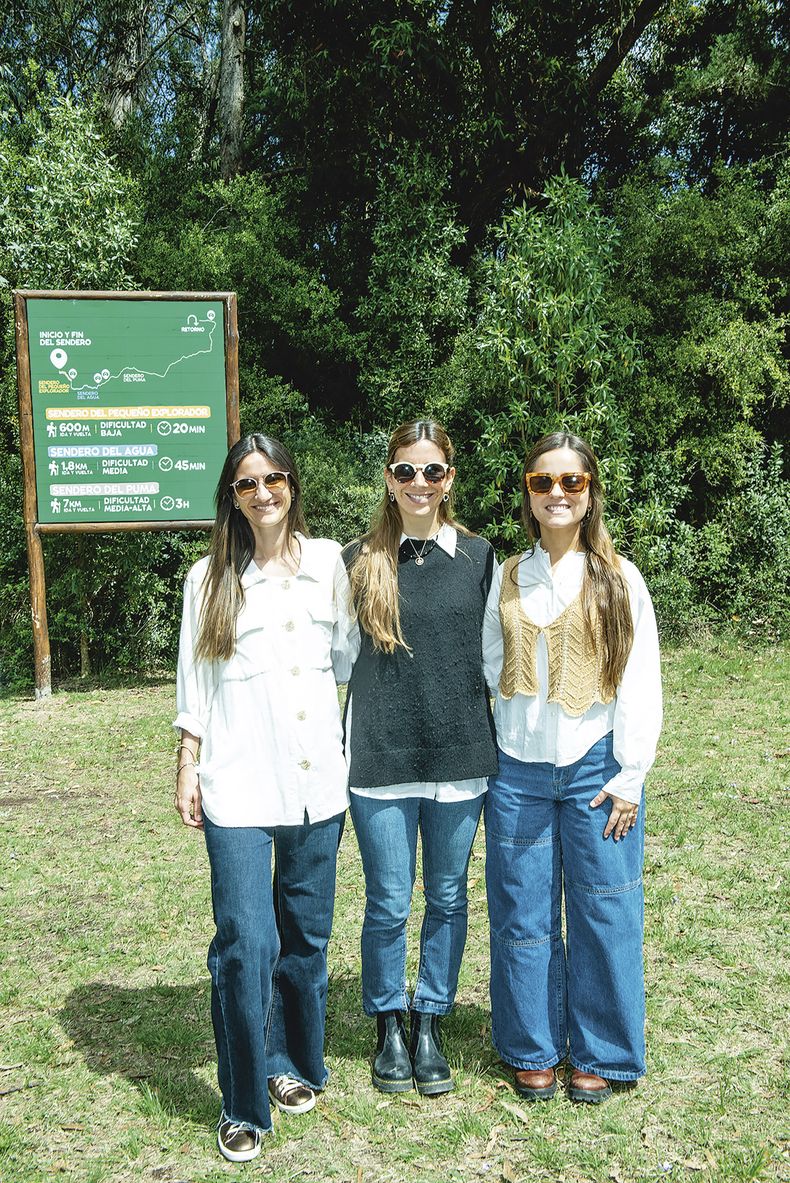 Pía Mas, Camila Ortega y Florencia Aiscar