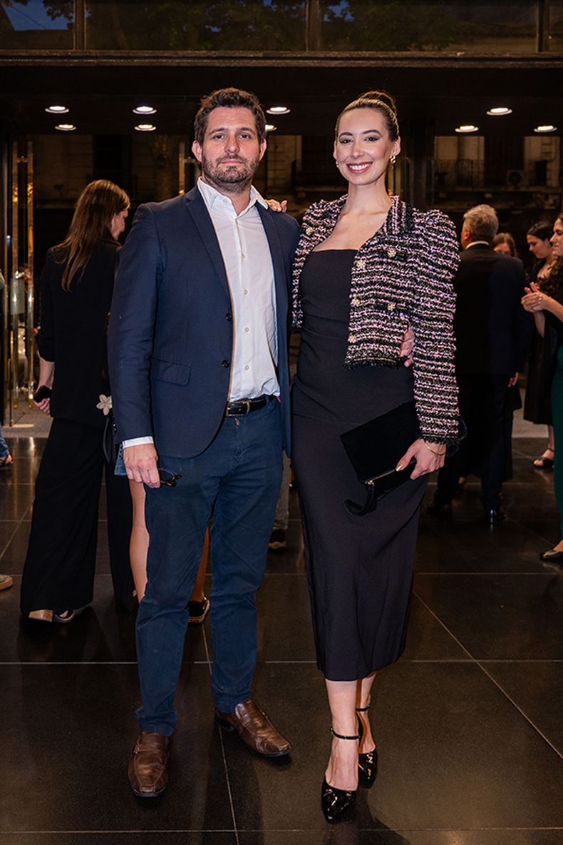 Miguel Lorenzoni y Cinthia Amorín.
