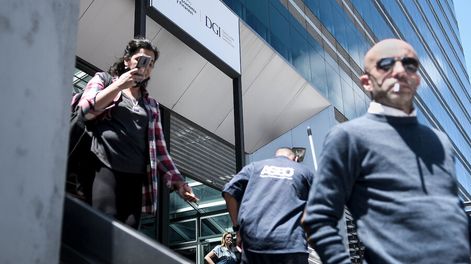 Sede de la DGI en Montevideo. Foto: Javier Calvelo / adhocFOTOS