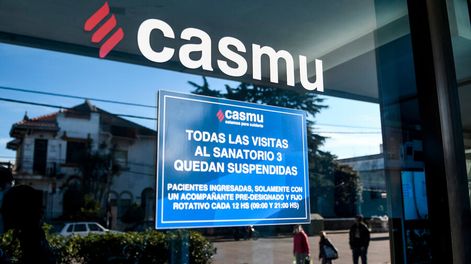 Ex sanatorio 3 del Casmu durante la Pandemia. Foto: Javier Calvelo / adhocFOTOS