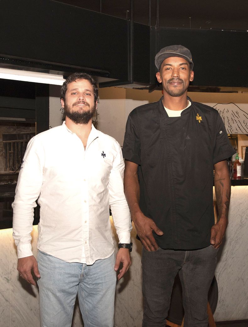De Magnum: el jefe de Seguridad Pablo Barboza y el chef ejecutivo Milton Carreras