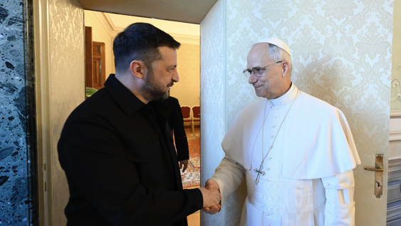 Volodímir Zelenski y León XIV se reunieron en Castel Gandolfo Volodímir Zelenski y León XIV se reunieron en Castel Gandolfo