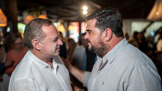 Álvaro Delgado y Nicolás Olivera.