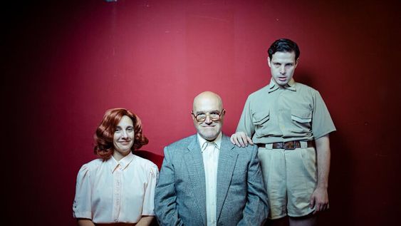 Leonor Chavarría, Daniel Plada y Anthony Alan, protagonistas de Telarañas. Foto: Reinaldo Altamirano, difusión