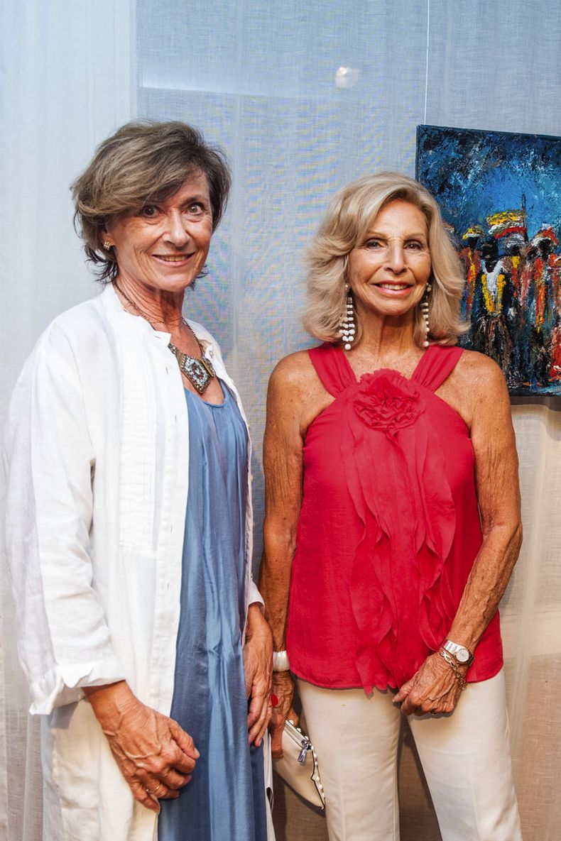 Alicia Bianco Arco con Isabel Simoens