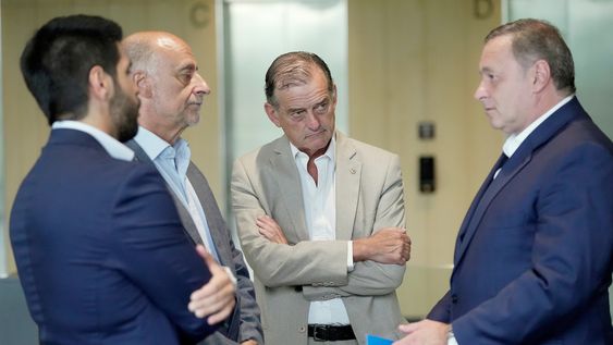 La coalición republicana en reunión con el gobierno La coalición republicana en reunión con el gobierno