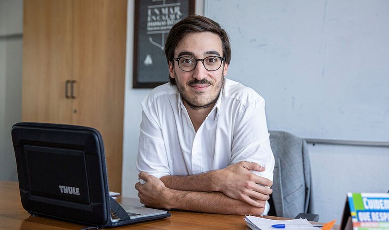 Antonio Manzi, director de Transferencias y Monitoreo del Mides. Foto: Mauricio Zina / adhocFOTOS