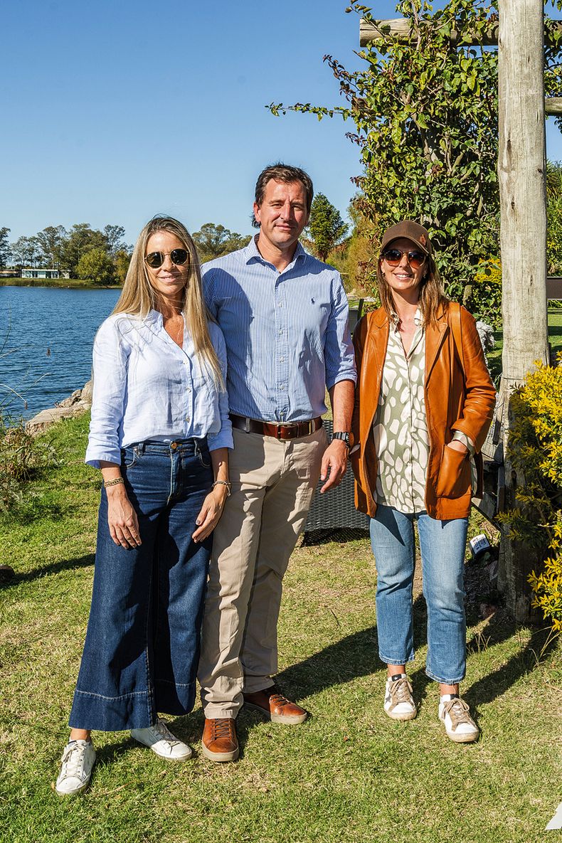 Virginia Falco, Juan Manuel Sienra y Caro Vidiella