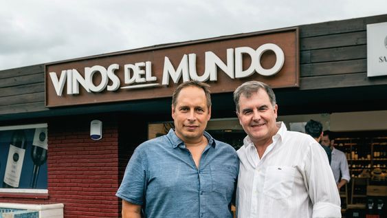 Los directores de Vinos del Mundo Andrés Toscanini y Diego Canavero Los directores de Vinos del Mundo Andrés Toscanini y Diego Canavero