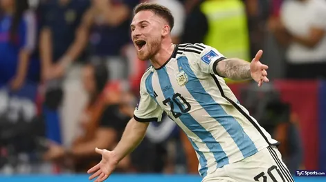 Alexis Mac Allister campeón del mundo Qatar 2022 - Selección Argentina