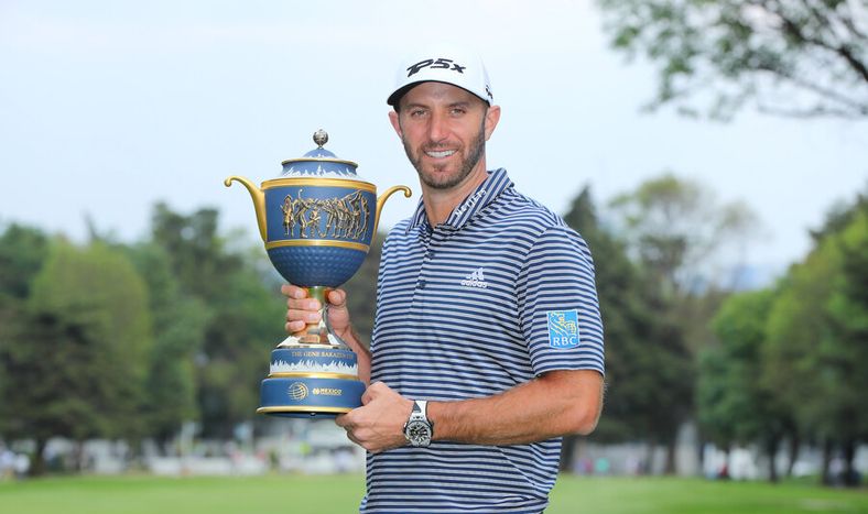 imagen de Con un rendimiento formidable, el estadounidense Dustin Johnson se quedó con el World Golf Championship de México