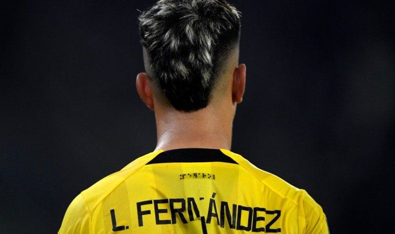 Leonardo Fernández, durante un partido con Peñarol en la Copa Libertadores 2024 Leonardo Fernández, durante un partido con Peñarol en la Copa Libertadores 2024