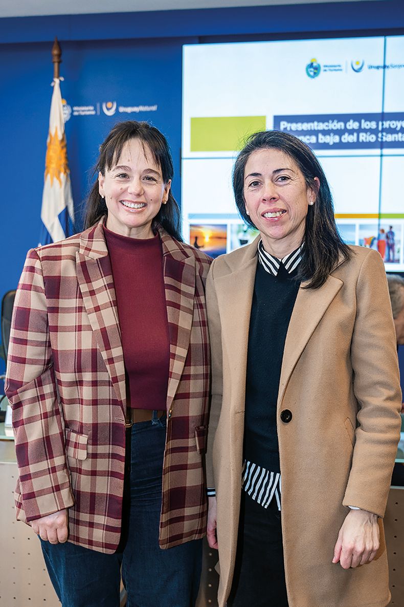 Directora de Turismo&nbsp;de Montevideo Karina&nbsp;Fortete y directora de&nbsp;Turismo de Canelones&nbsp;Ximena Acosta.&nbsp;