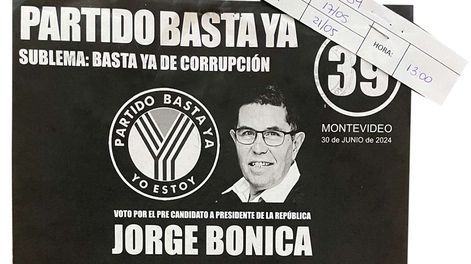 La lista que Basta Ya presentó para las internas