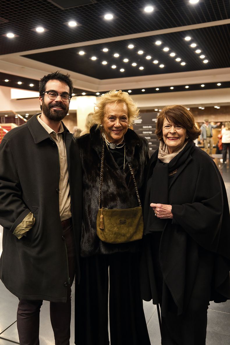 Alejandro Strauch, Mercedes Viana de Bartol y Vica Bonasso
