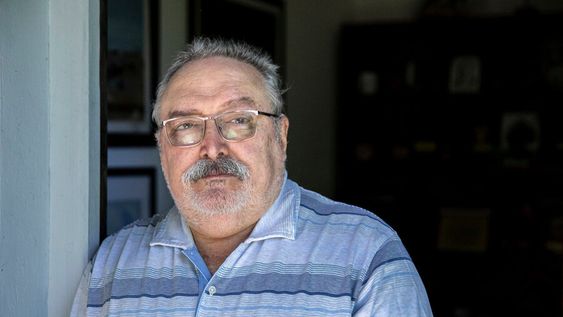 Gustavo Sánchez Paleo durante la entrevista con Búsqueda. Foto: Mauricio Zina / adhocFOTOS Gustavo Sánchez Paleo durante la entrevista con Búsqueda. Foto: Mauricio Zina / adhocFOTOS