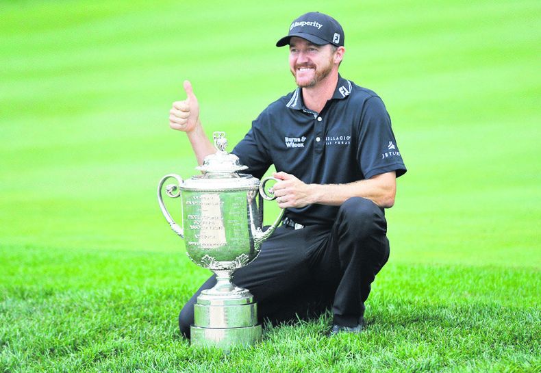 imagen de Tras tomar ventaja en el inicio, el estadounidense Jimmy Walker  conquistó el PGA Championship, el último Major de la temporada