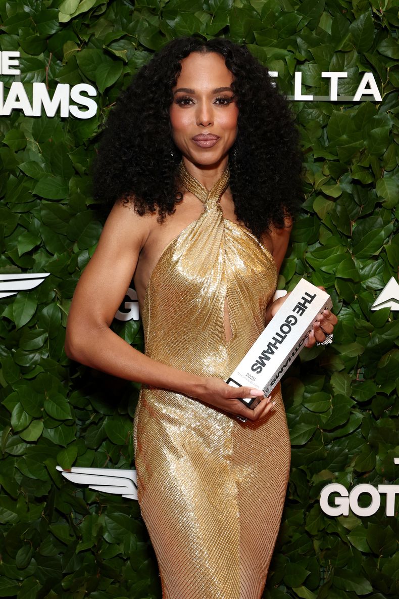 Kerry Washington recibió un premio en reconocimiento a su impacto en la industria. 