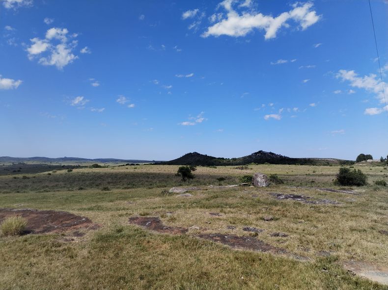 Paisaje donde ocurrió la matanza del Tacuarí, cercano al cerro Guazunambí