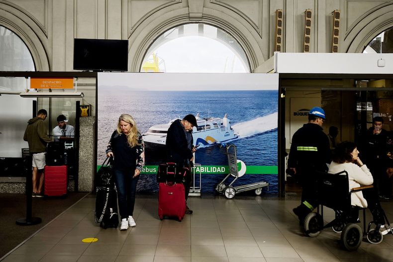 Terminal de Buquebus del Puerto de Montevideo.