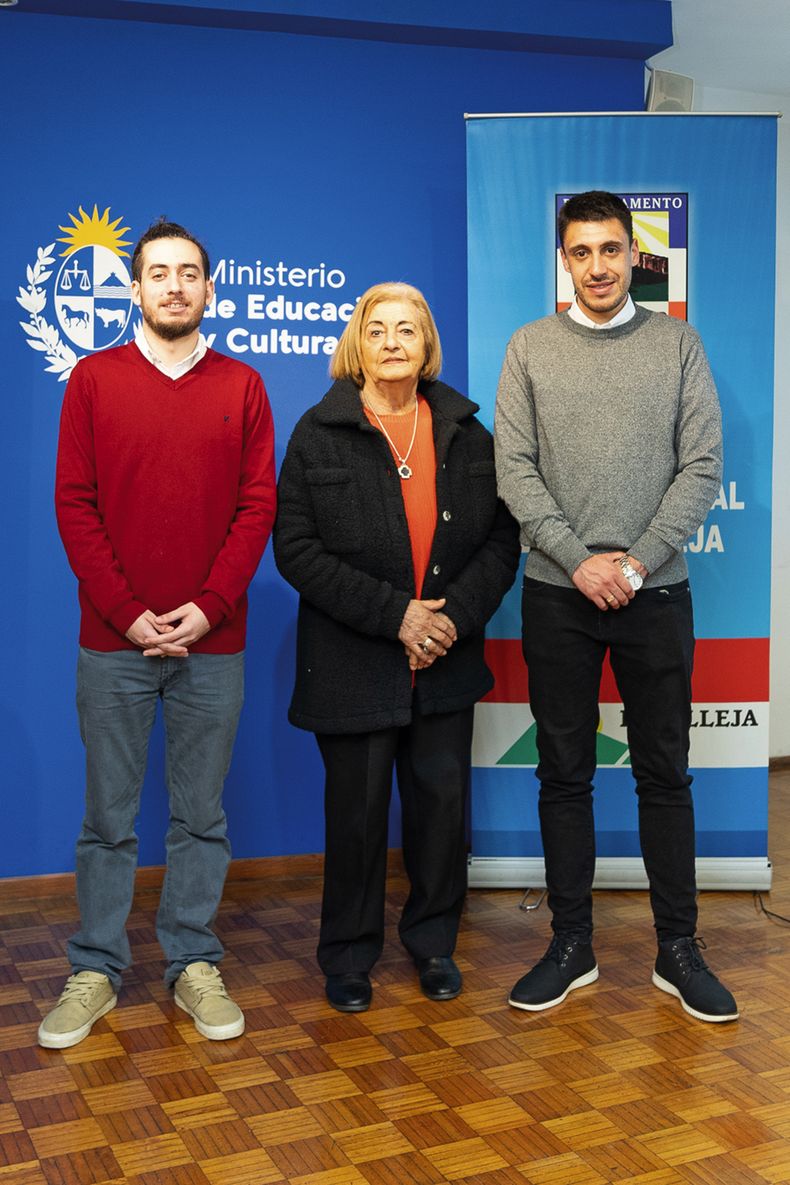 Joaquín López, Pilar Rodríguez y Maximiliano Fernández