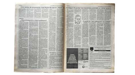 imagen de Ante cientos de empresarios, José Mujica dijo que su “utopía” es conseguir “25 puntos” de inversiones y prometió un “clima” propicio