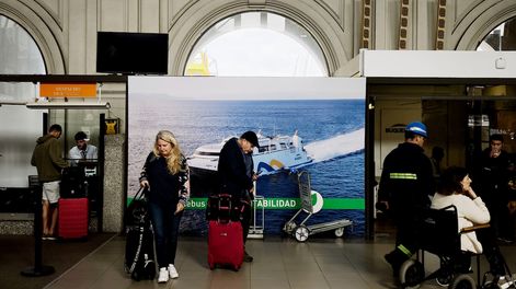 Terminal de Buquebus del Puerto de Montevideo.