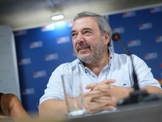 Mario Bergara en la Huella de Seregni.