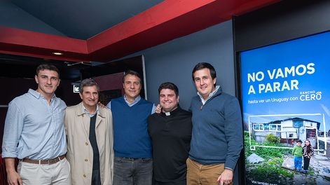 Directivos de Cireneos: James McCubbin, Nicolás Juan, Pablo Costabile, Juan&nbsp;Andrés Verde y Juan Manuel Otegui.&nbsp;