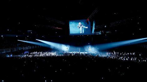 Concierto en el Antel Arena.
