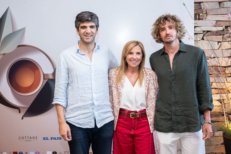 Rodrigo Suzacq, Mónica Devoto y Lucas Cancela.